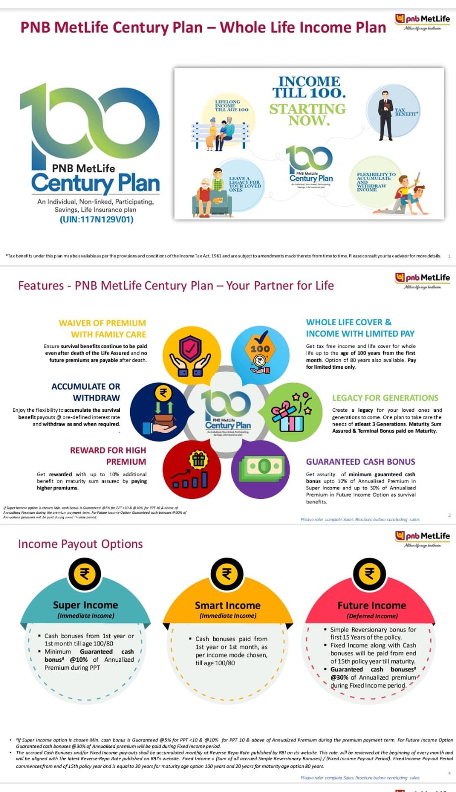 PNB MetLife Century Plan